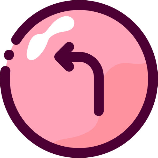 Turn left icon