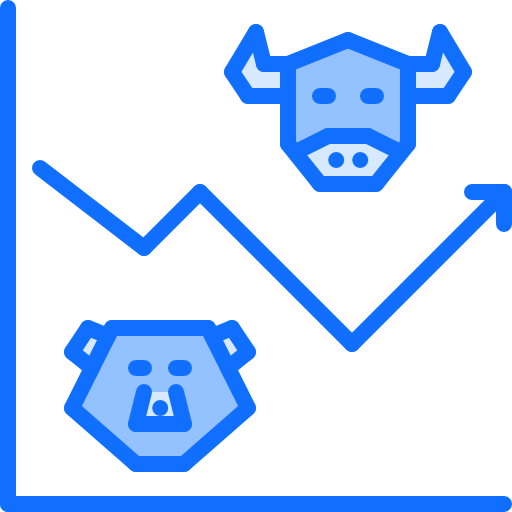 Line chart icon