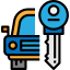 Rent a car icon 64x64