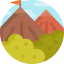 Mountains Symbol 64x64