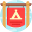 Camping Symbol 64x64
