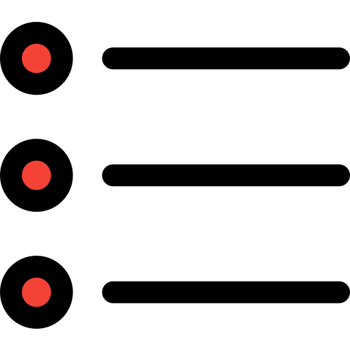 Bullet list icon