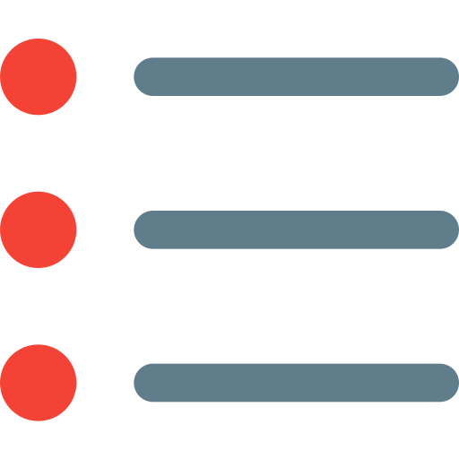 Bullet list icon