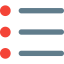 Bullet list icon 64x64