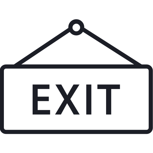 Exit アイコン