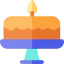 Birthday cake icon 64x64