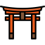 Itsukushima shrine Ikona 64x64