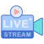 Live streaming icône 64x64