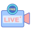 Live stream icône 64x64