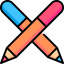 Color pencils icon 64x64
