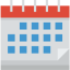 Calendar date icon 64x64