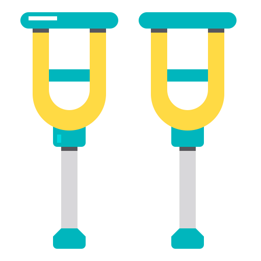 Crutches icon