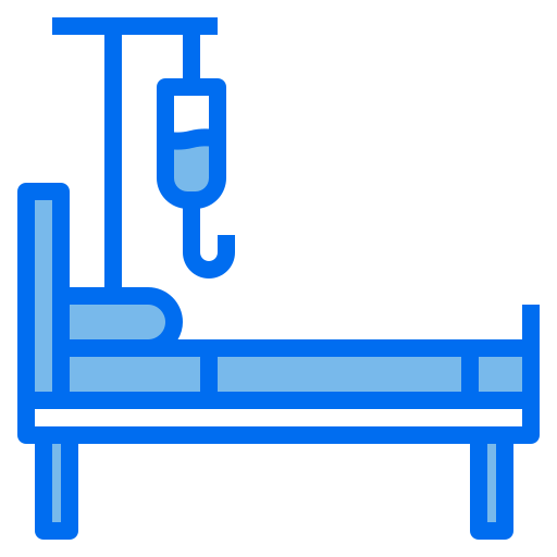 Hospital bed ícono