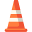 Traffic cone icon 64x64