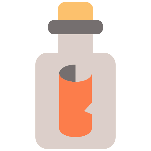 Message in a bottle Ikona