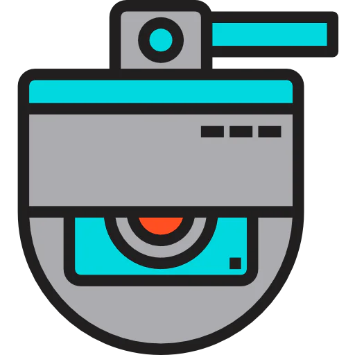 Высокоскоростная купольная камера иконка