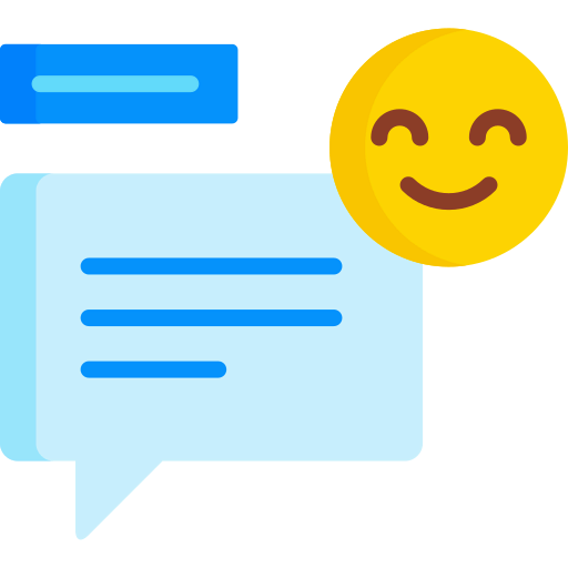 Positive comment icon