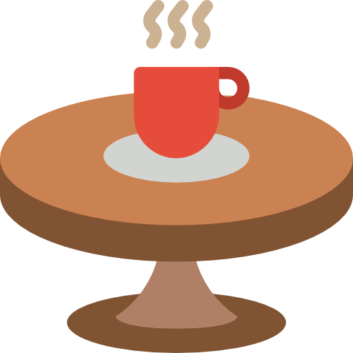 Coffee table icon
