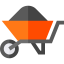 Wheelbarrow ícono 64x64