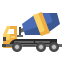 Concrete mixer icon 64x64