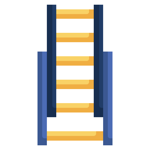 Step ladder icon
