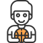 Basketball player icon 64x64