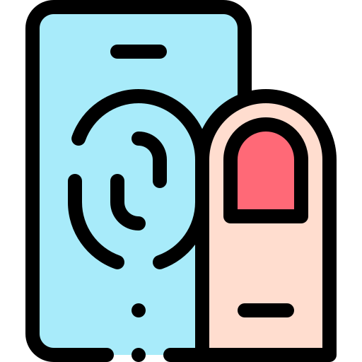 Fingerprint scan 图标