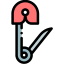 Safety pin icône 64x64