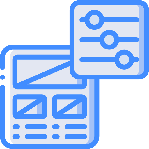 Web design Ikona