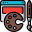 Web design ícone 64x64
