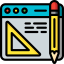 Web design ícone 64x64