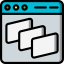 Web design ícone 64x64