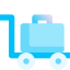 Luggage cart icon 64x64