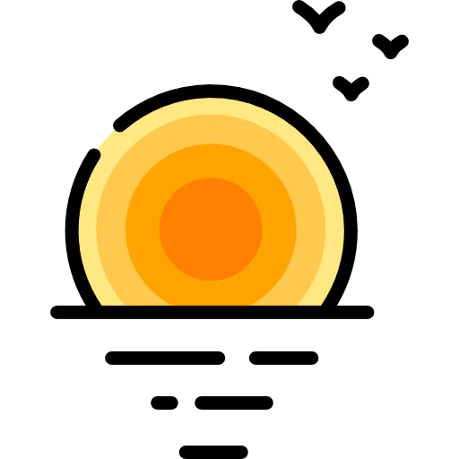 Sunset icon