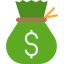 Money bag icon 64x64