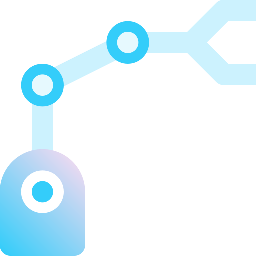 Robotic arm icon
