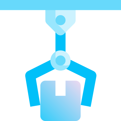 Robotic arm icon