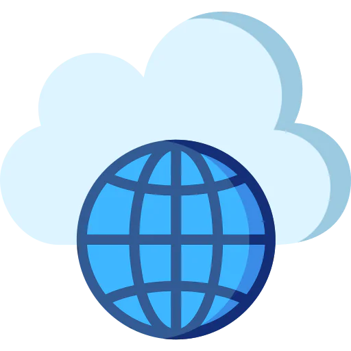 Cloud storage icon