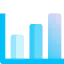 Bar graph icon 64x64