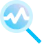 Line graph icon 64x64