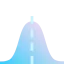 Gaussian function icon 64x64
