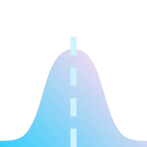 Gaussian function ícono