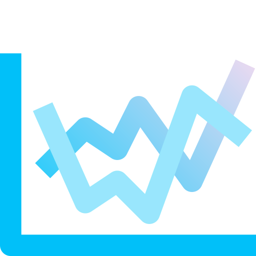 Line graph 图标