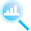 Bar graph icon 64x64