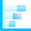 Bar graph icon 64x64