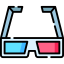 3d glasses icon 64x64
