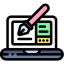 Web design ícono 64x64