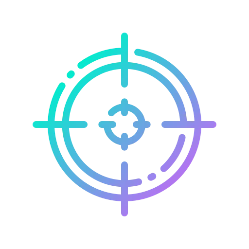 Circular target icon
