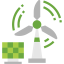 Green energy icon 64x64