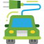 Electric car icon 64x64
